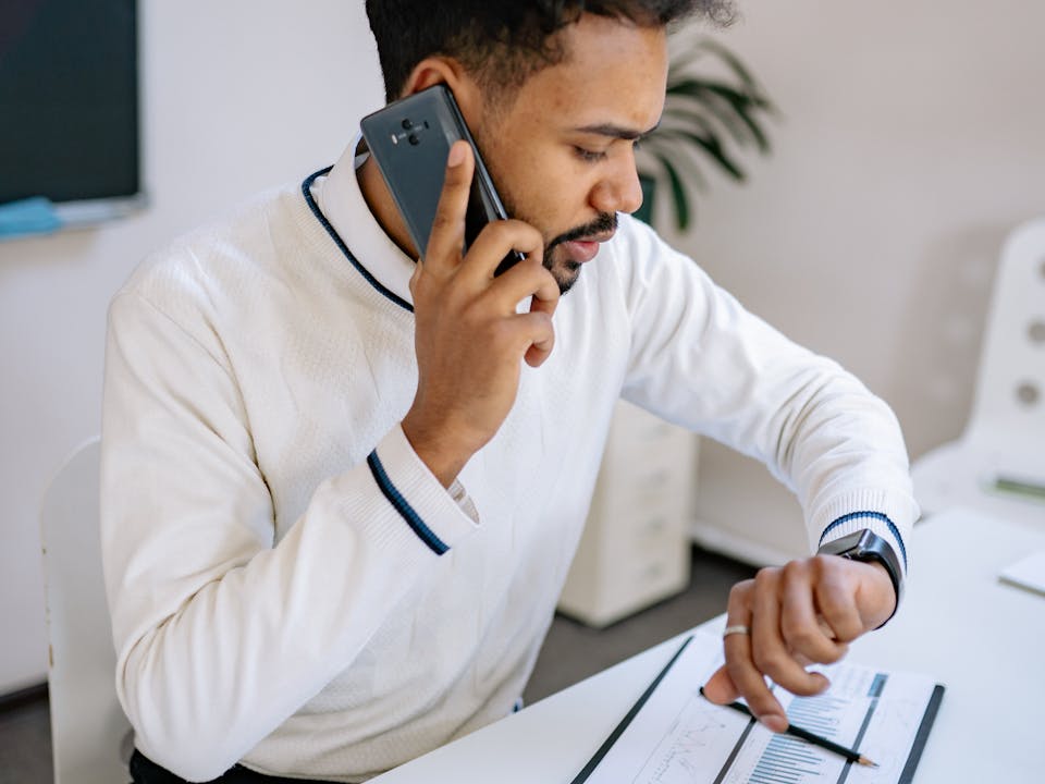 Business owner in control — calls answered, more time for what matters